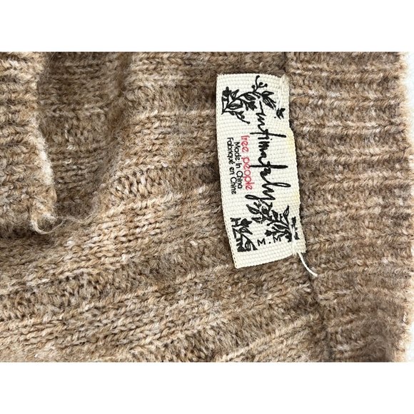 Women’s Intimately Free People Around The Clock Tunic Sweater Brown Size Medium - Picture 7 of 9